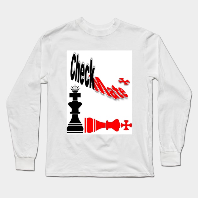 Checkmate Long Sleeve T-Shirt by jan666